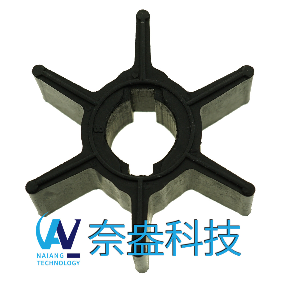 東發舷外機橡膠葉輪3.3/5hp Tohatsu Impeller 369-65021-1